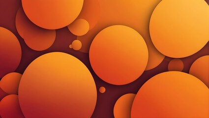 Gradient Amazon Orange Abstract Creative Background Design