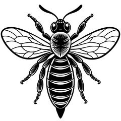 bee and flower vector illustration mascot,Honnybee silhouette,vector,icon,svg,characters,Holiday t shirt,black bee cartoon drawn trendy logo Vector illustration,bee on a white background,eps,png,line 