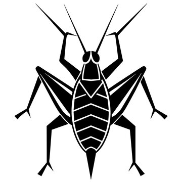 grasshopper vector illustration mascot,grasshopper silhouette,vector,icon,svg,characters,Holiday t shirt,black katydid cartoon drawn trendy logo Vector illustration,katydid on a white background,eps,p