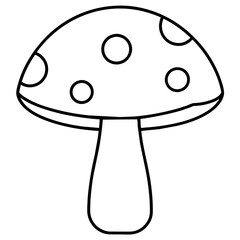 mushroom vector illustration mascot,mushroom silhouette,vector,icon,svg,characters,Holiday t shirt,black mushroom cartoon drawn trendy logo Vector illustration,mushroom on a white background,eps,png,l