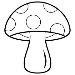 mushroom vector illustration mascot,mushroom silhouette,vector,icon,svg,characters,Holiday t shirt,black mushroom cartoon drawn trendy logo Vector illustration,mushroom on a white background,eps,png,l