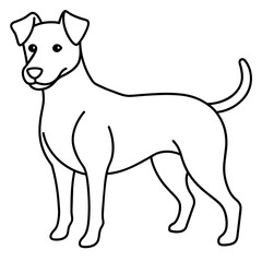 Dog vector illustration mascot,Dog silhouette,vector,icon,svg,characters,Holiday t shirt,black Dog cartoon drawn trendy logo Vector illustration,Dog on a white background,eps,png,line art