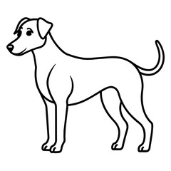 Dog vector illustration mascot,Dog silhouette,vector,icon,svg,characters,Holiday t shirt,black Dog cartoon drawn trendy logo Vector illustration,Dog on a white background,eps,png,line art