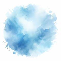 Abstract lite blue watercolour background texture pattern