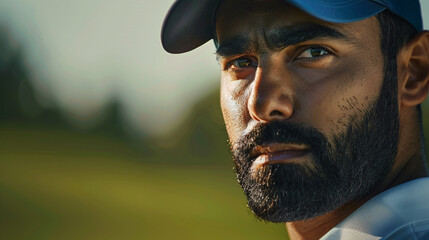 Athletic Focus at Dusk