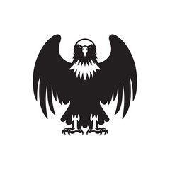 flying eagle silhouette