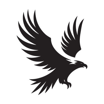 recommend clip art: flying eagle silhouette