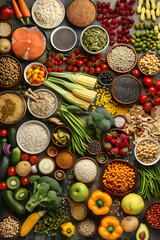 Comprehensive Healthy Nutrition Meal Plan with Macro-Nutrients Breakdown