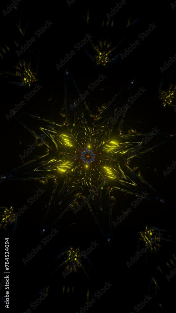 Poster vertical video a visually striking and futuristic seamless loop background with neon pulsation