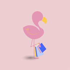 pink flamingo