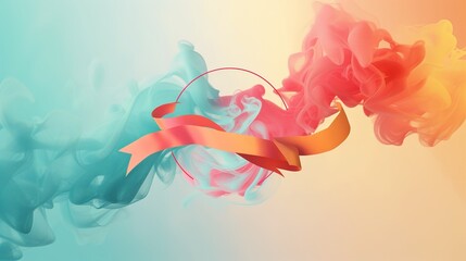 Fototapeta premium Abstract Artwork for Banner Wallpaper