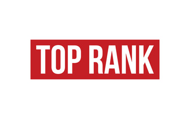 Top Rank Stamp. Top Rank Rubber grunge Stamp Seal