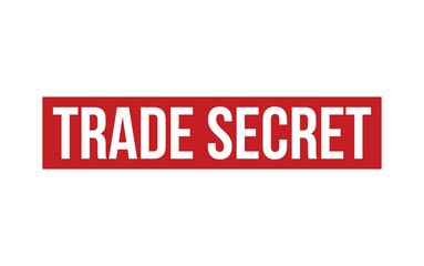 Trade Secret Stamp. Trade Secret Rubber grunge Stamp Seal