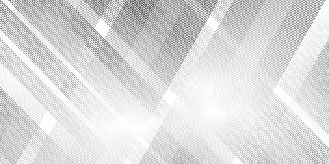 Vector gradient gray line abstract pattern Transparent monochrome striped texture, minimal background. Abstract background wave line elegant white striped diagonal line technology concept web texture.