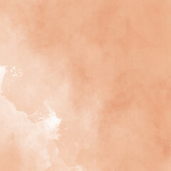 peach watercolour background. brush painting. social media post background