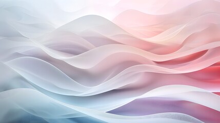 Abstract Colorful Wave Background