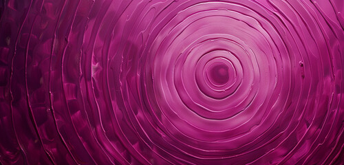  Vivid magenta circles seamlessly converging in an abstract dance on a plush velvet violet...