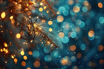 colourful blurred christmas holidays lights bokeh