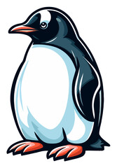 Cute Penguin Sticker