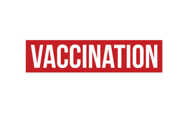 Vaccination Stamp. Vaccination Rubber grunge Stamp Seal