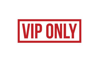 VIP Only Stamp. VIP Only Rubber grunge Stamp Seal
