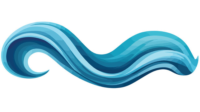 Twist wave icon. Cartoon illustration of twist wave