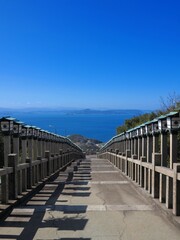 Obraz premium 小豆島霊場第42番 西の滝龍水寺2024【香川県小豆島】