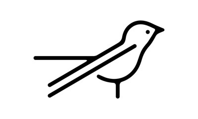 Line Bird Logo