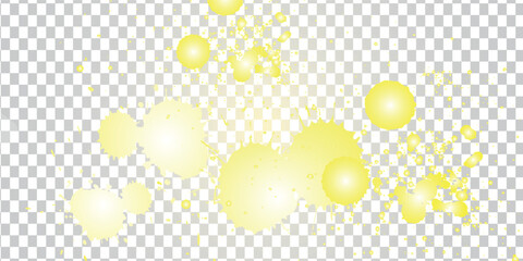 Gold Glitter And Glitter Dust Effect.vector eps10
