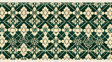 Fototapeta premium Neon orange on black transforms geometric lace into a futuristic network.
