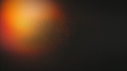 Fototapeta na wymiar sun light brown orange black , background template grainy noise grungy spray texture color gradient rough abstract retro vibe , empty space shine bright light and glow