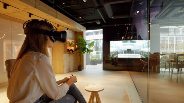 Virtual Reality Office Space