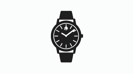 Watch icon isolated sign symbol vector illustration