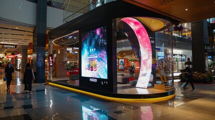 High-Tech Shopping Pavilion
