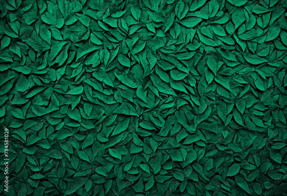 Aufkleber abstract dark green texture with deep forest tones, perfect for creating an atmospheric background o