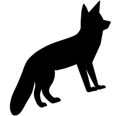 wolf black and white