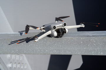 Image of a mini drone	