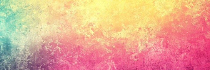 Background Texture Yellow. 80s and 90s Style Gradient Noise Grain in Pink and Turquoise Colors