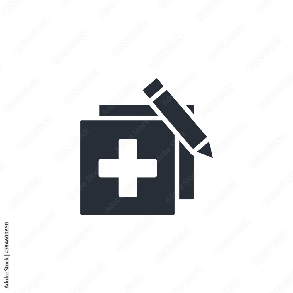 Poster create icon. vector.editable stroke.linear style sign for use web design,logo.symbol illustration.