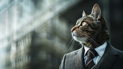 Cat businessman. Business cat. Professional cat executive - 784601438