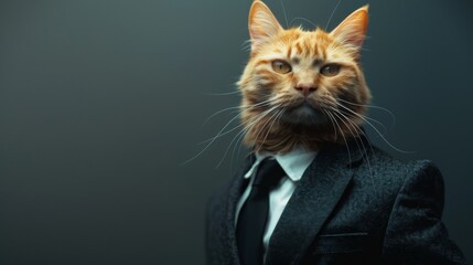 Cat businessman. Business cat. Professional cat executive - 784601634