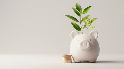 Growth and Savings Concept