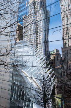 World trade center Subway station in New York