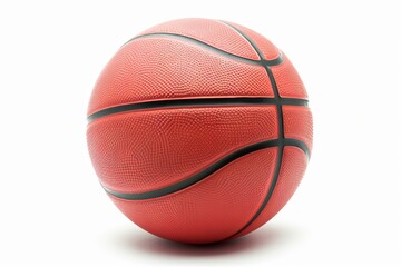 Basket ball on a white background