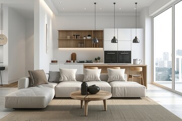 Minimalist decor living room