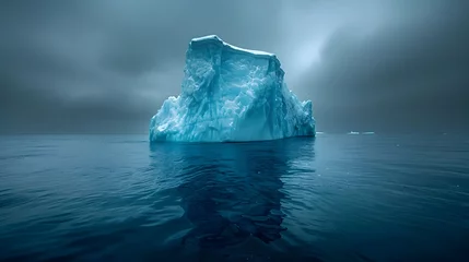 Fotobehang iceberg in polar regions © Jan