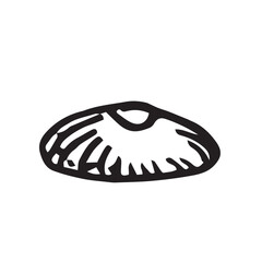 doodle vector illustration of shakarchorak cookie