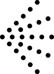 Spray vector icon. Spray icons set of water or air sprayer nozzle for paint aerosol or deodorant spray. Simple black spray cloud symbols - vector.