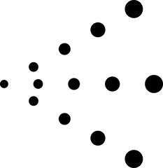 Spray vector icon. Spray icons set of water or air sprayer nozzle for paint aerosol or deodorant spray. Simple black spray cloud symbols - vector.