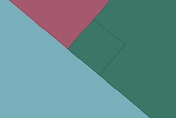 Obraz premium Abstract background of geometric shapes illustration